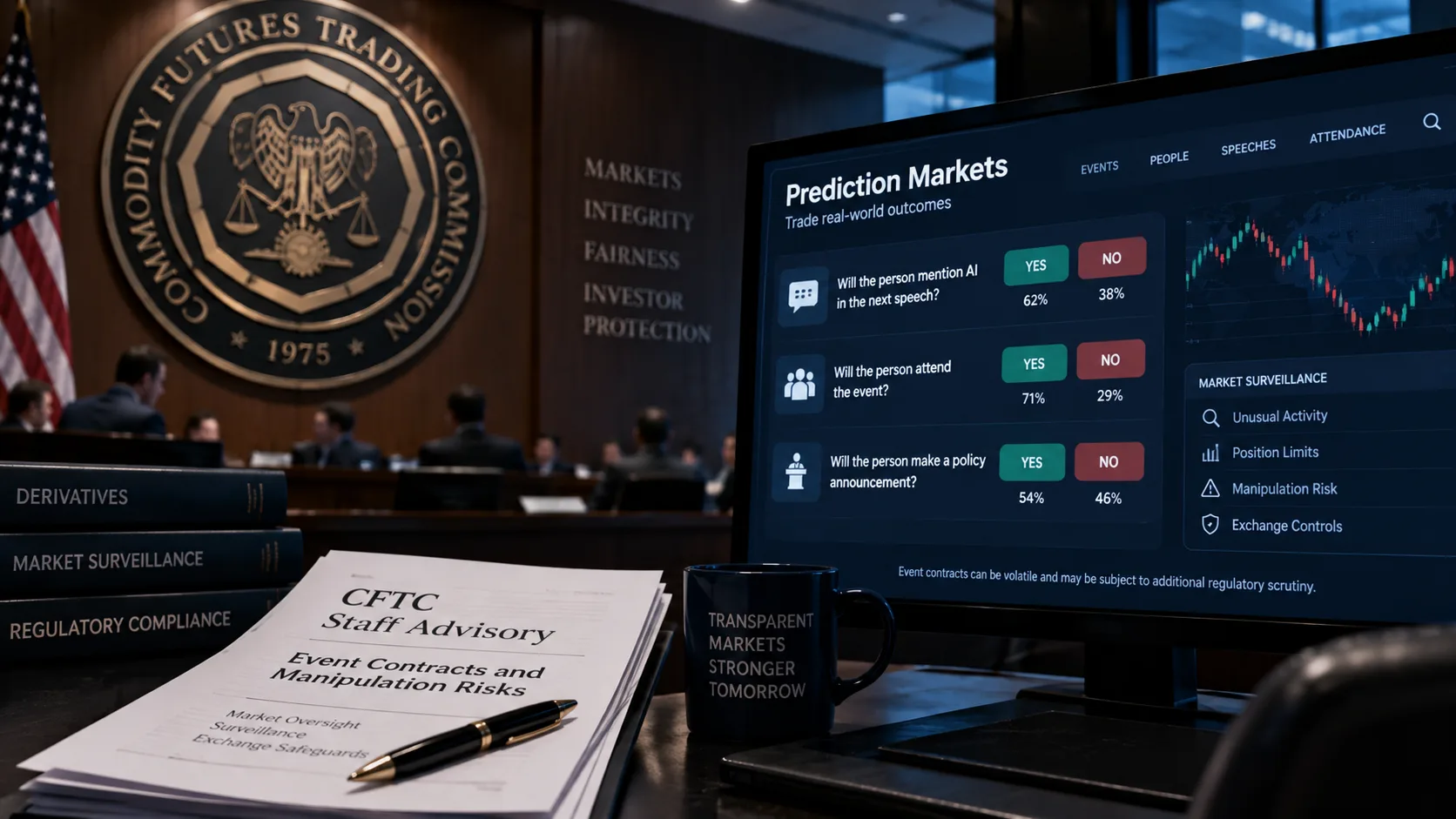CFTC Flags ‘Mention Markets’ as High-Risk for Manipulation